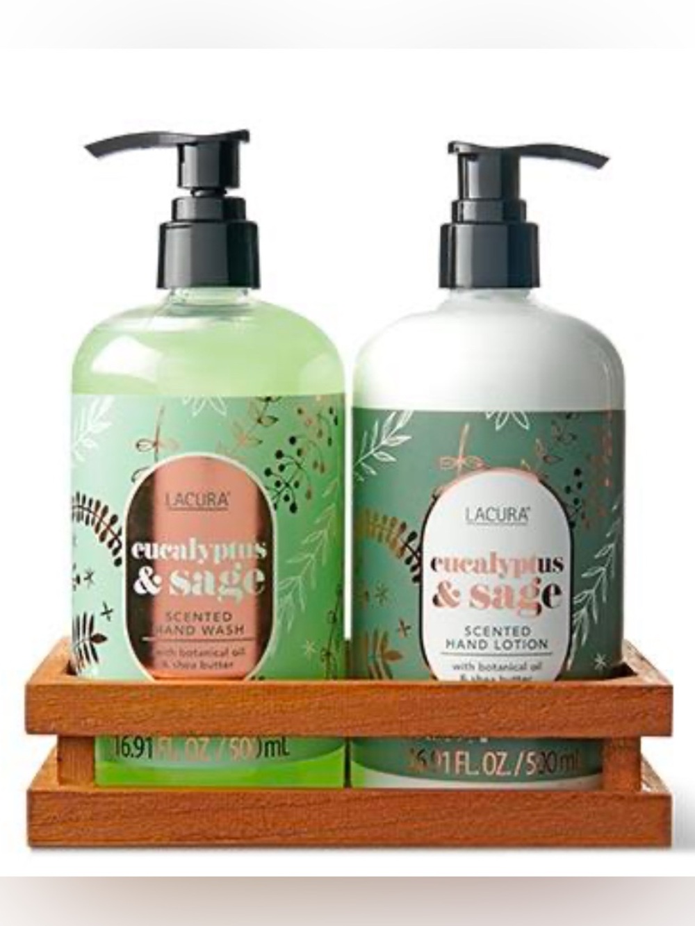 ⭐️NEW⭐️ LACURA Eucalyptus & Sage Hand Wash and Lotion Set